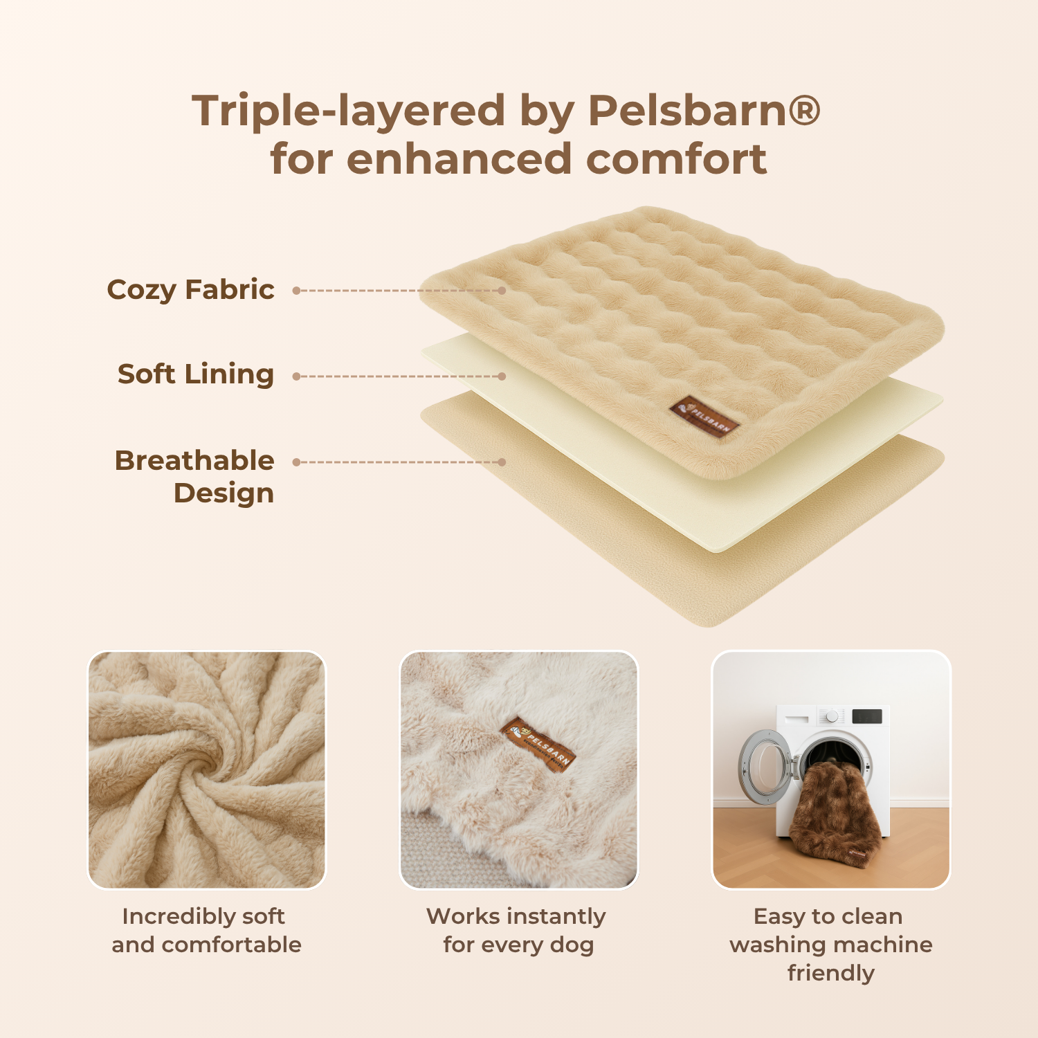 Luxurious Cuddle Calming Blanket ( 1+1 )
