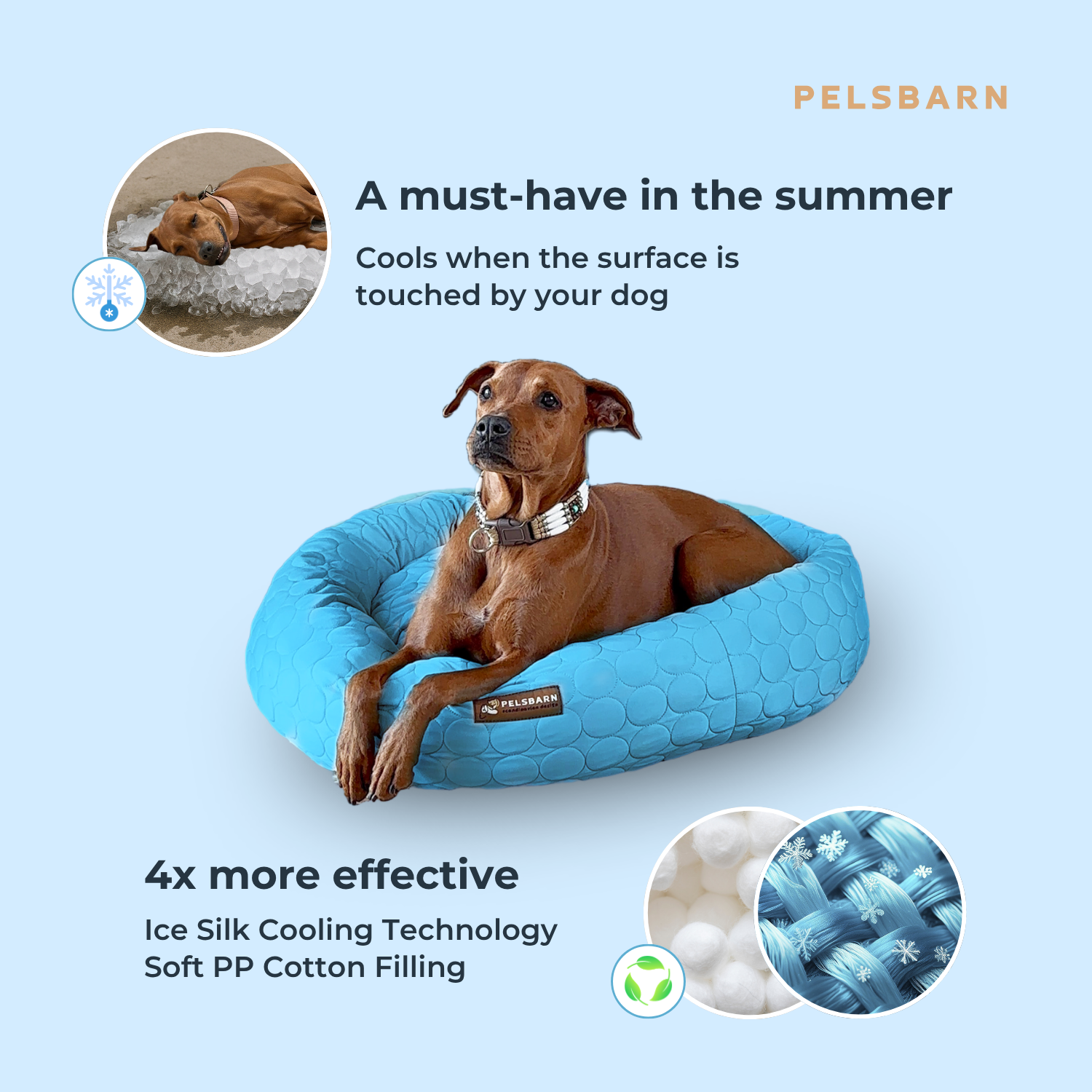 Cooling Donut Bed