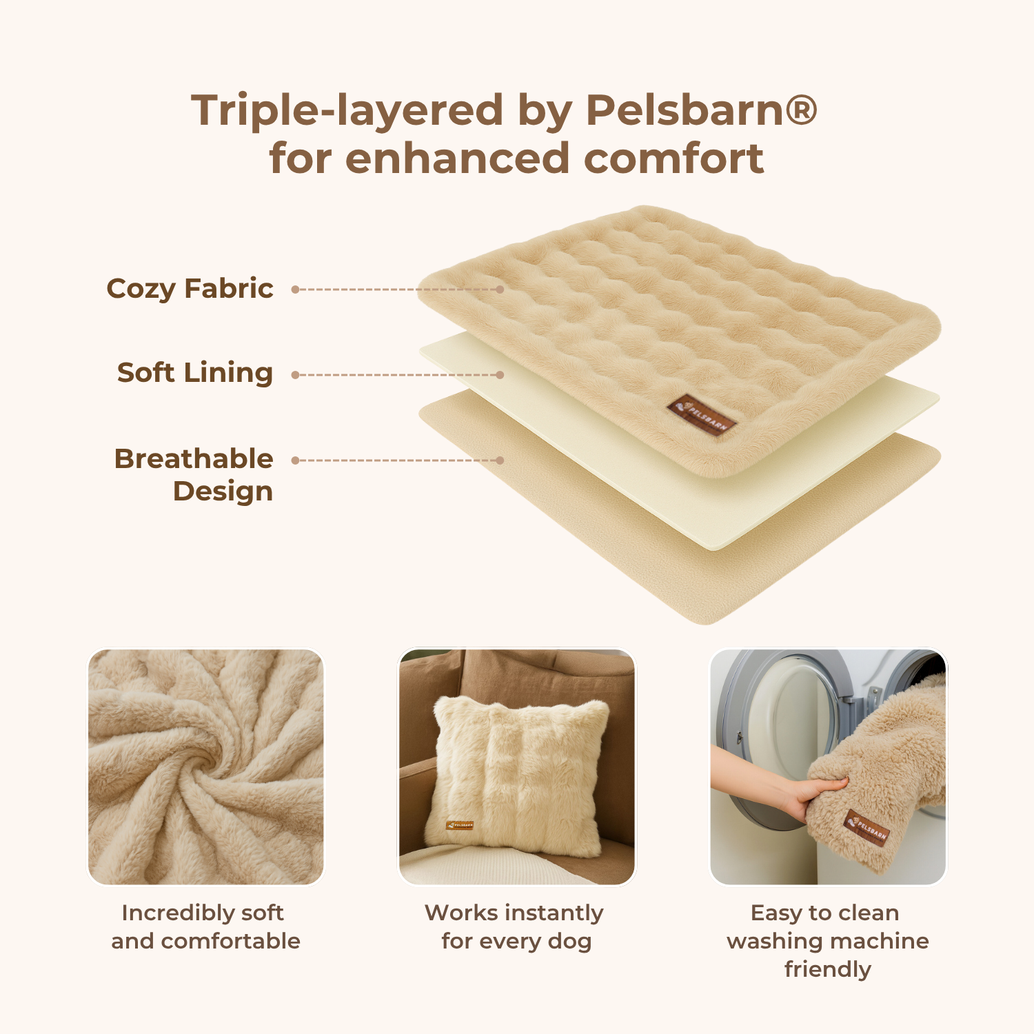 Pelsbarn Luxurious Pillow