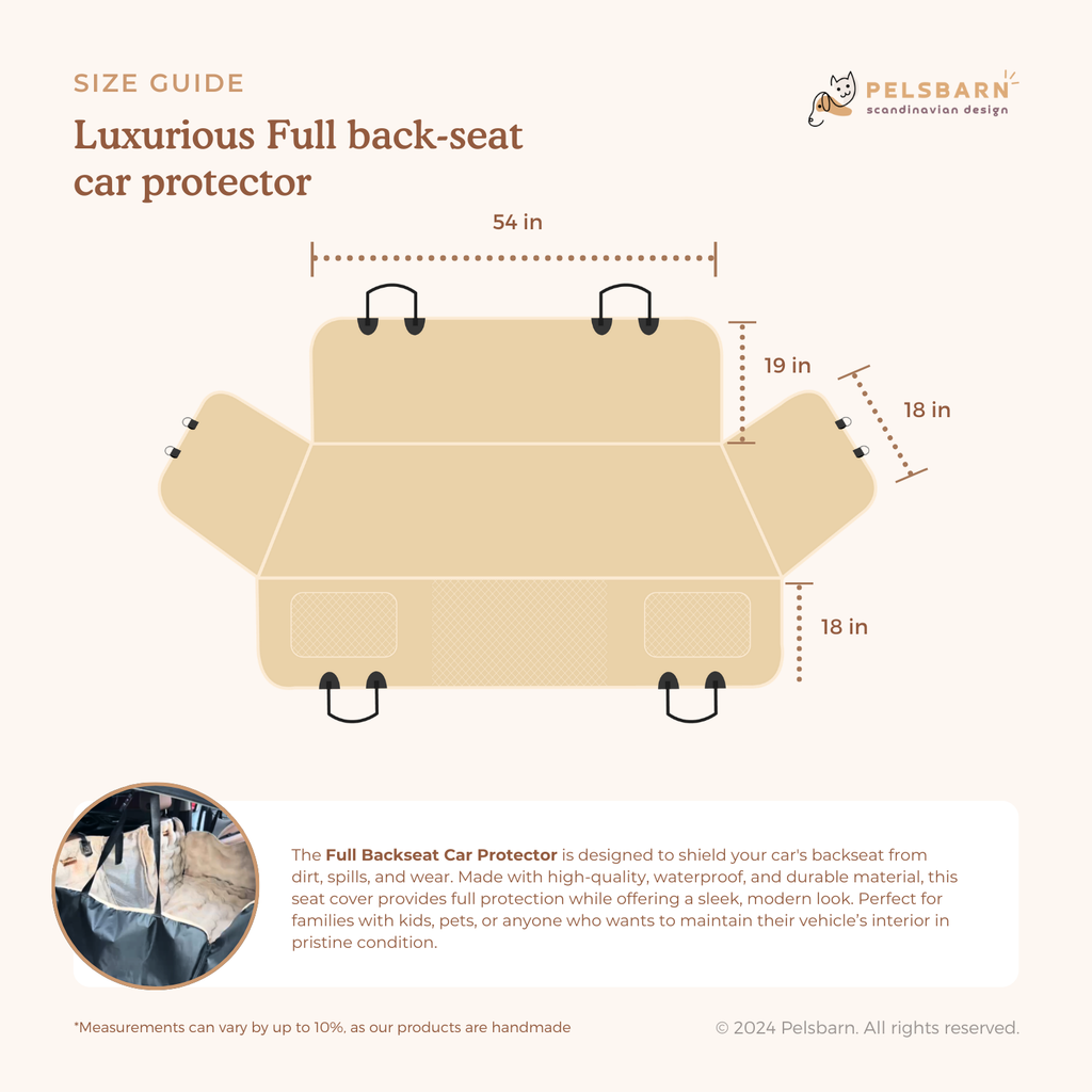 Luxurious Full Backseat Protector