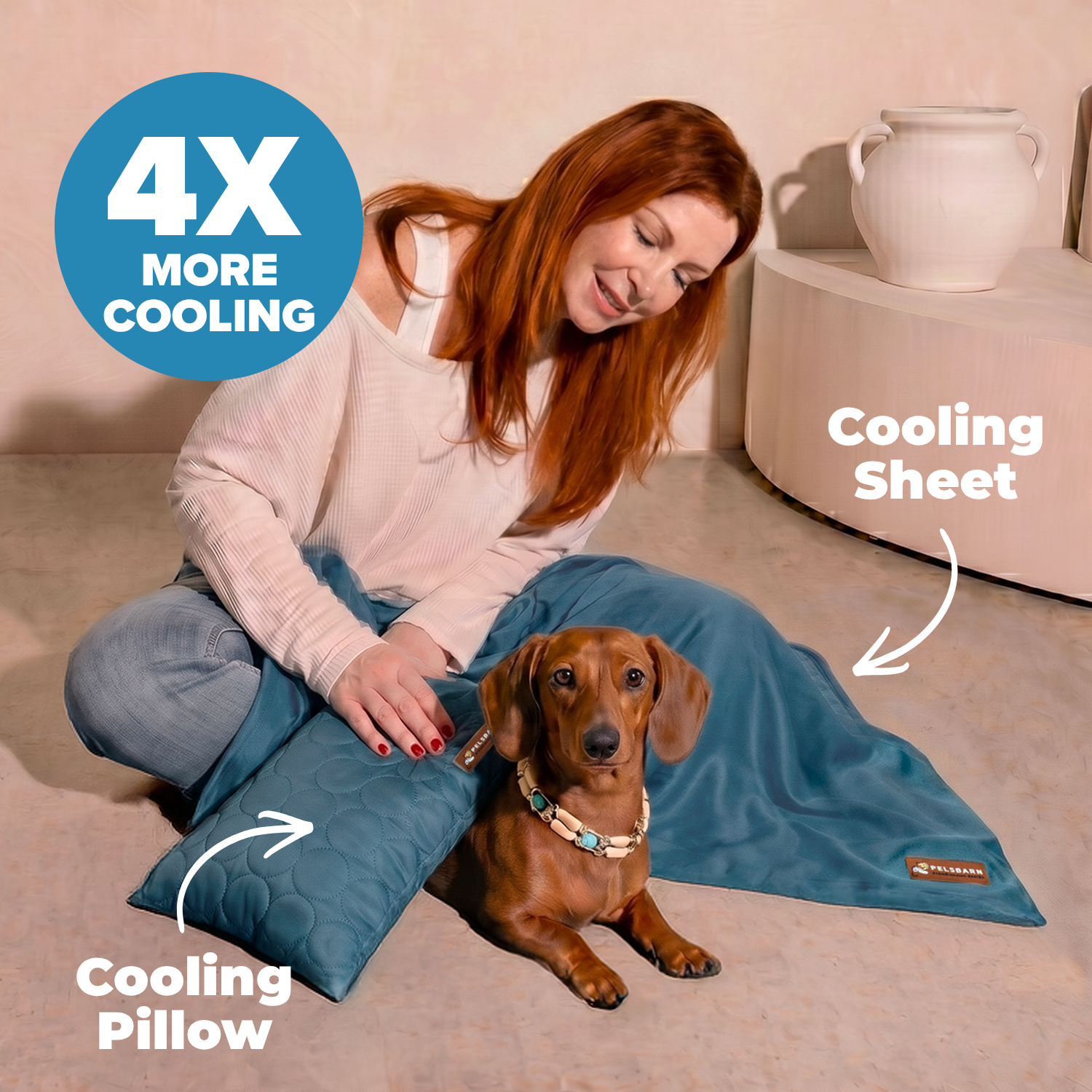 Cooling Sheet + Cooling Pillow