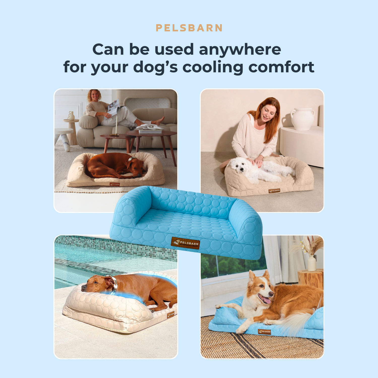 Orthopedic Cooling Dog Bed