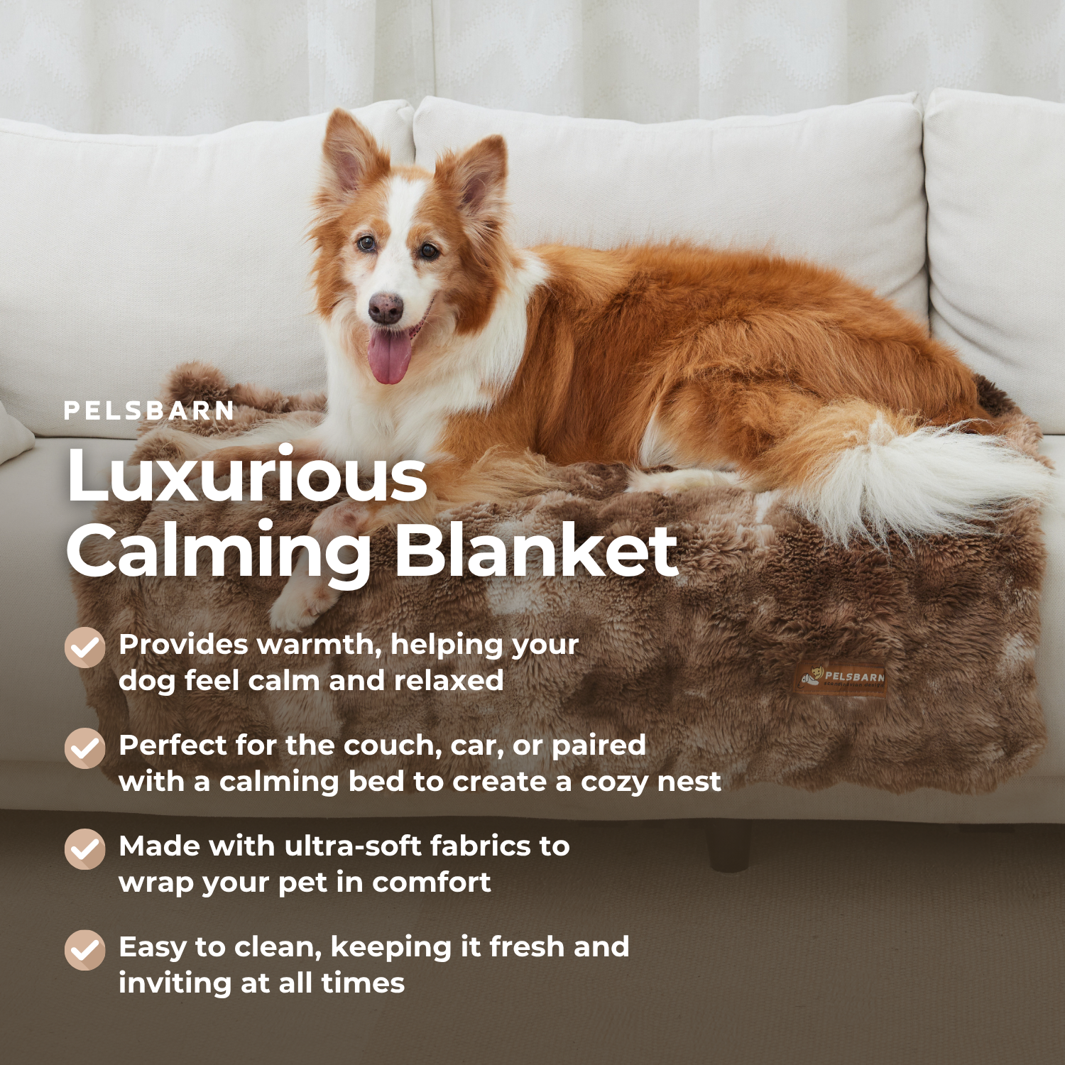 Luxurious Cuddle Calming Blanket ( 1+1 )