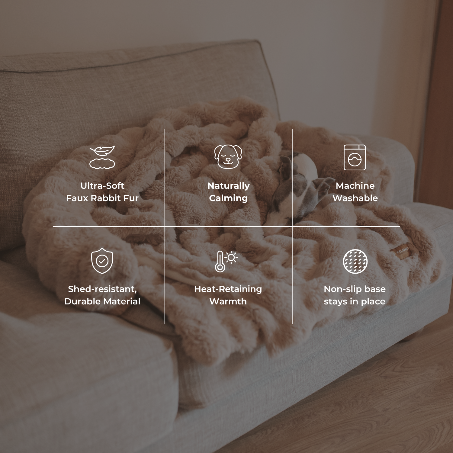 Luxurious Cuddle Calming Blanket ( 1+1 )