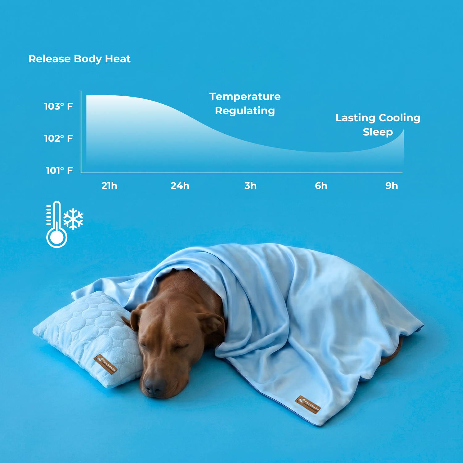 Cooling Sheet + Cooling Pillow