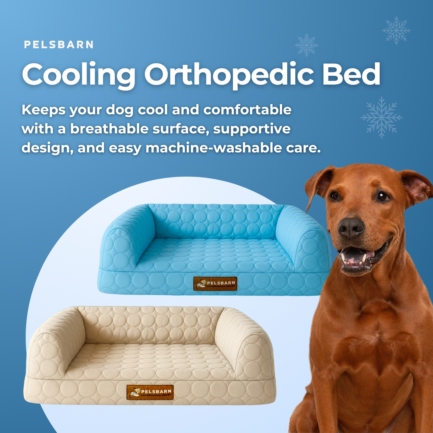 Orthopedic Cooling Dog Bed
