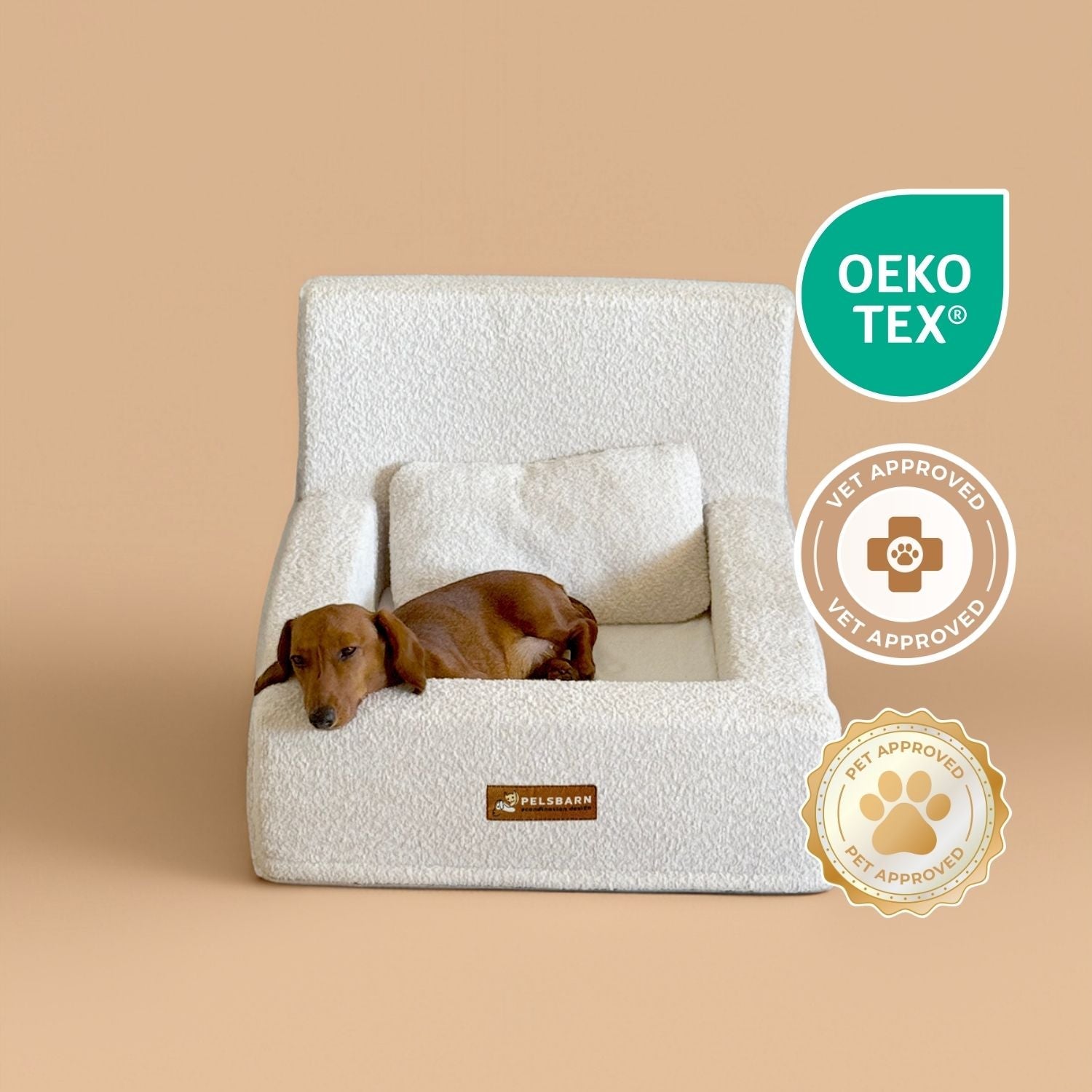 The Real Dog Bed + Free Calming Blanket