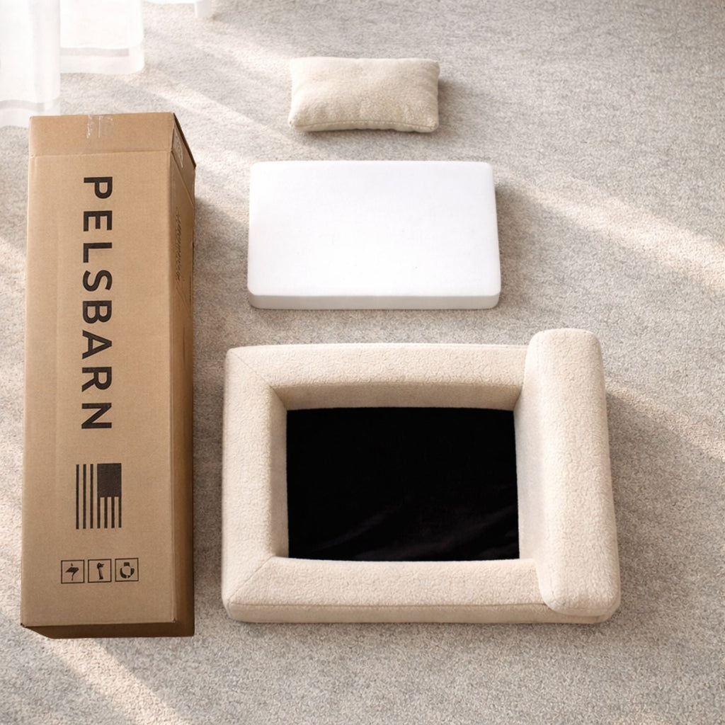 The Real Dog Bed + Free Calming Blanket