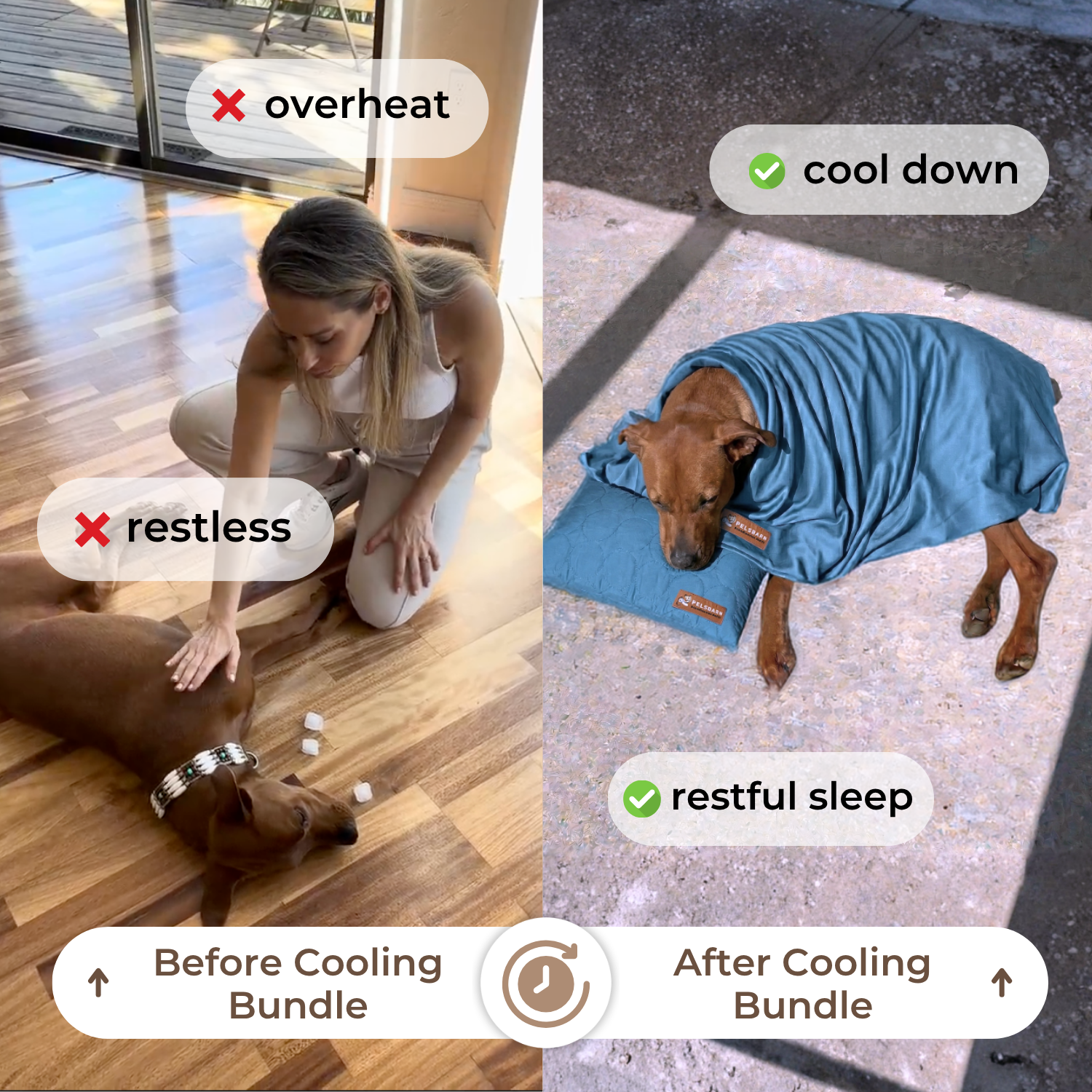 Cooling Sheet + Cooling Pillow