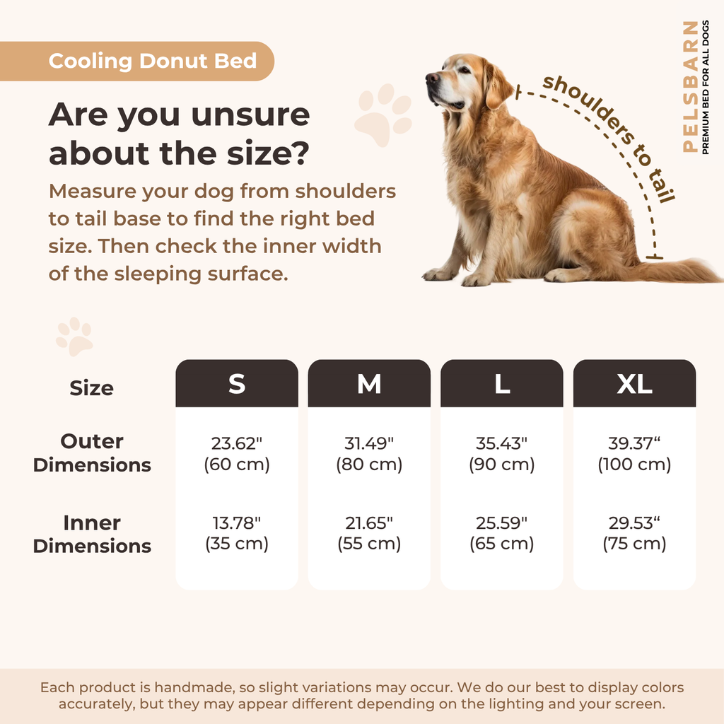 Cooling Donut Bed