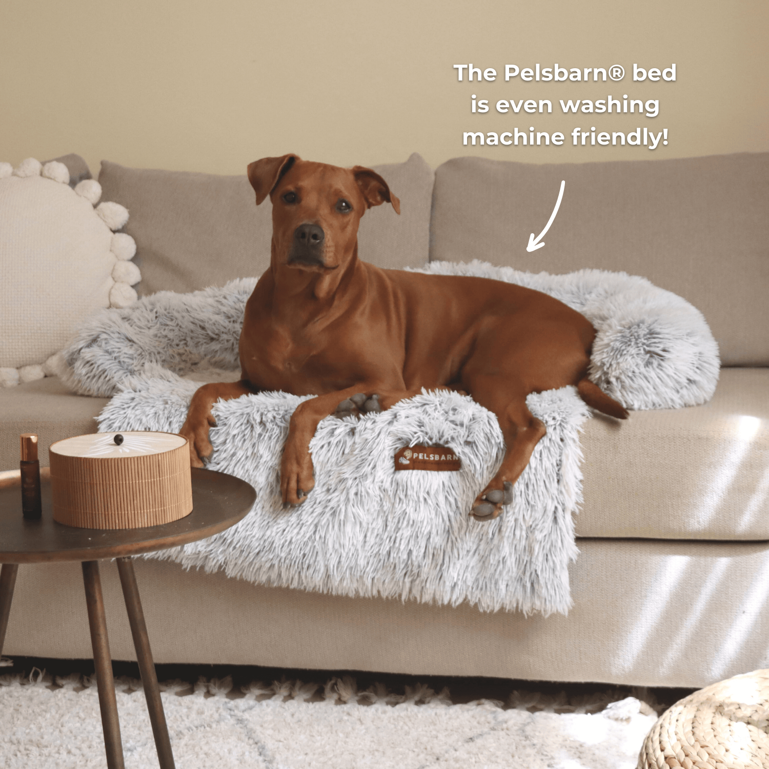 Original Pelsbarn Bed + FREE calming blanket