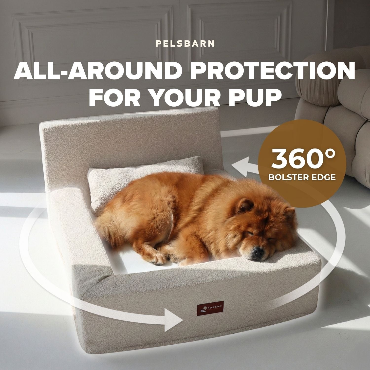The Real Dog Bed + Free Calming Blanket