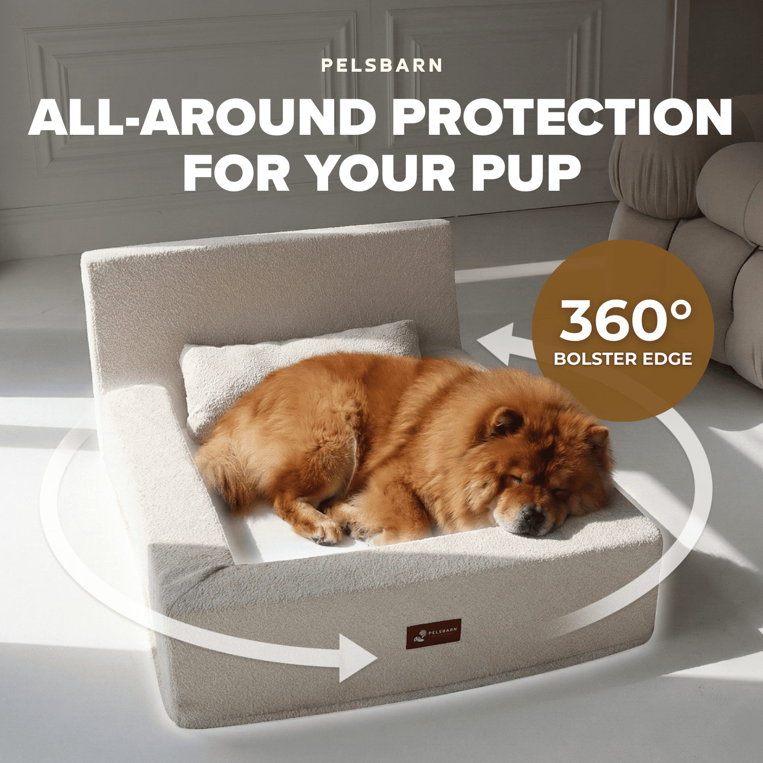 REAL orthopedic bed for dogs (including mattress and pillow)