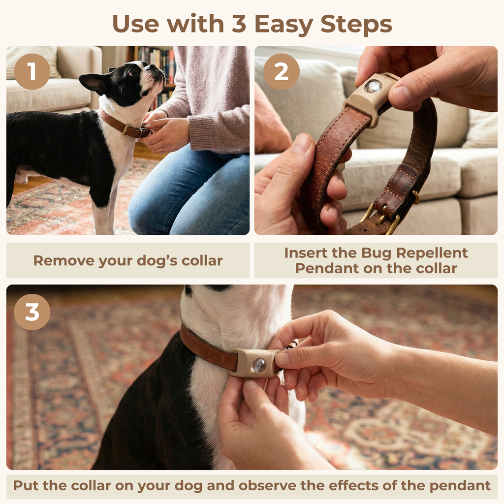 Pelsbarn Natural Flea and Tick Pendant