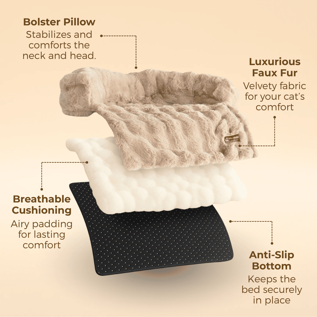Pelsbarn Luxurious Sofa Bed ( 1+1 ) for Cats