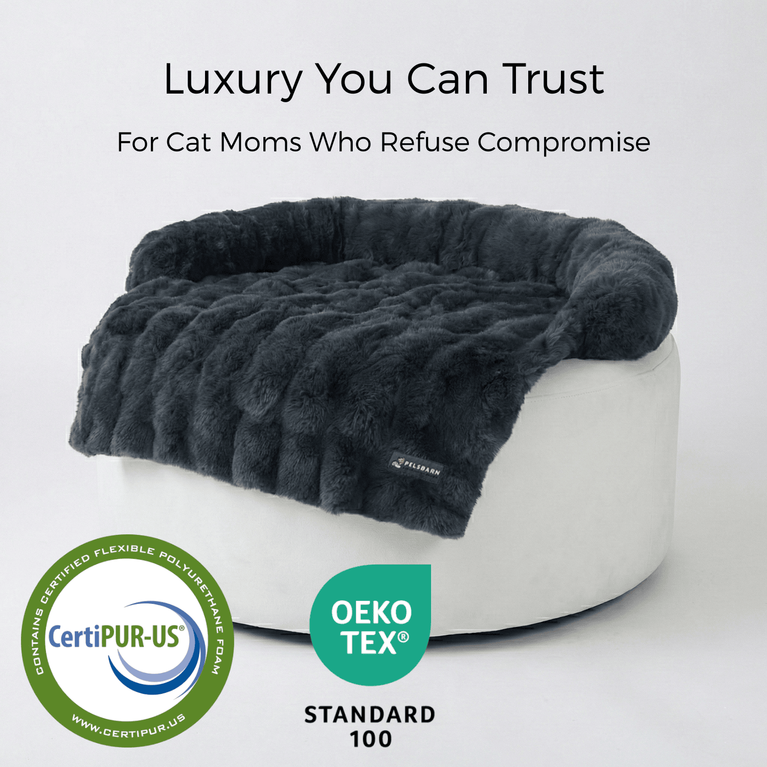 Pelsbarn Luxurious Sofa Bed ( 1+1 ) for Cats