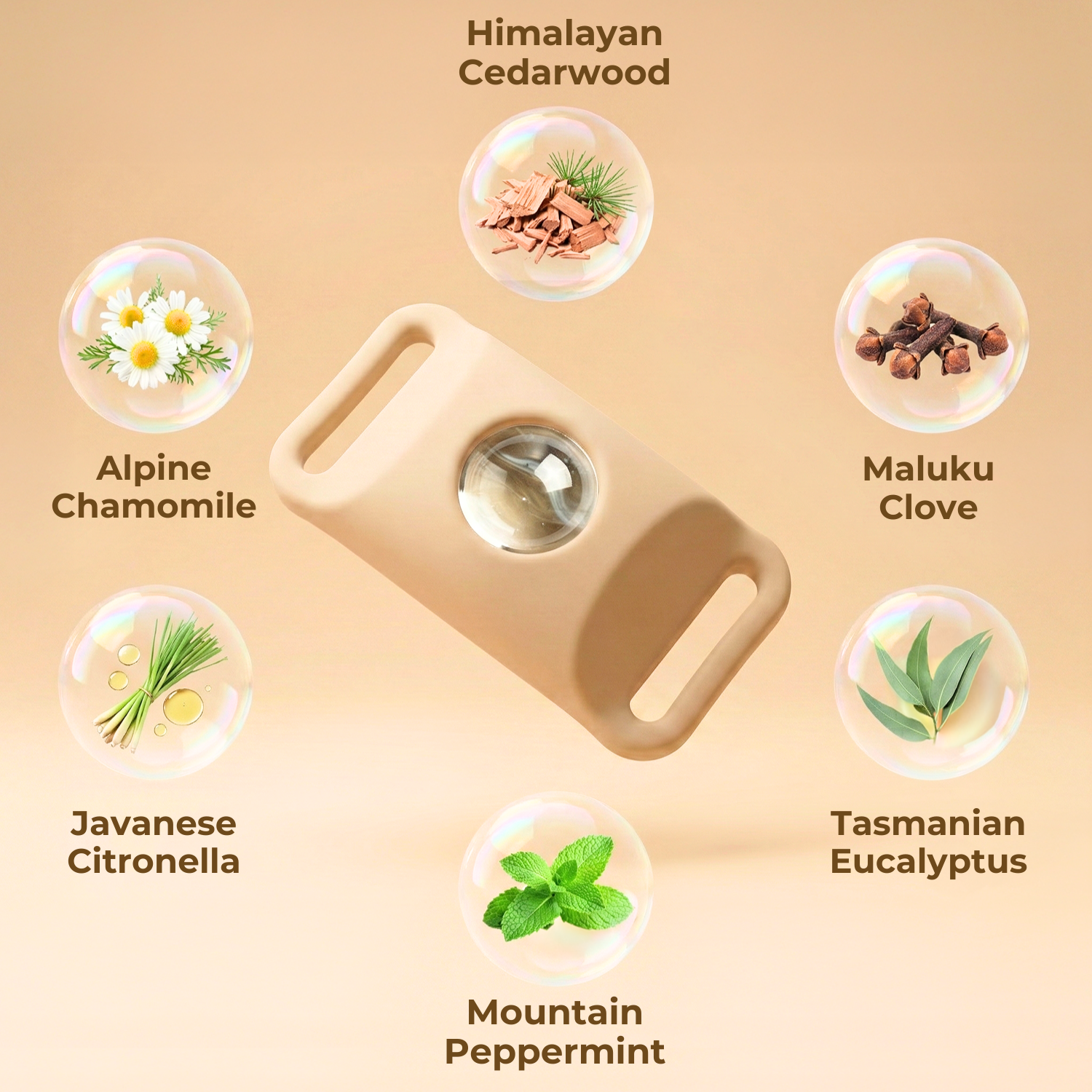 Pelsbarn Natural Flea and Tick Pendant