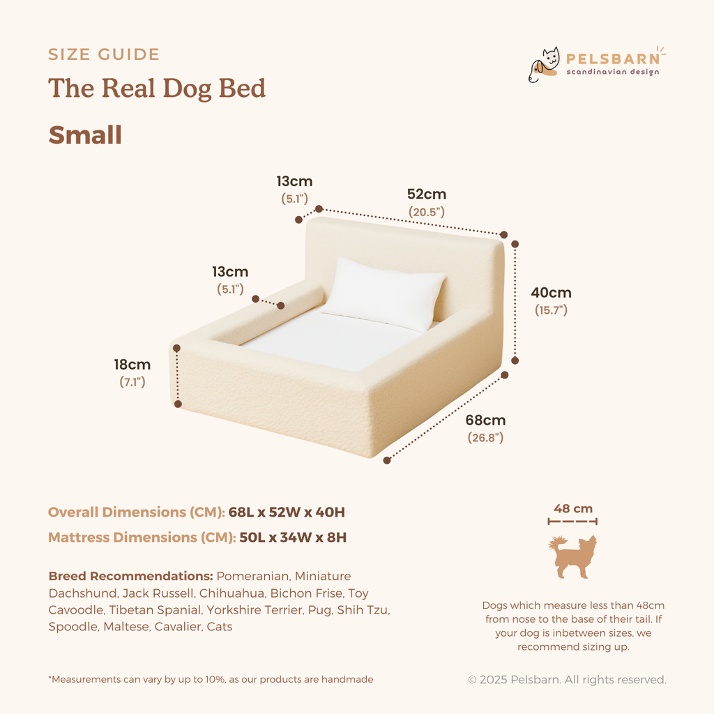 The Real Dog Bed + Free Calming Blanket