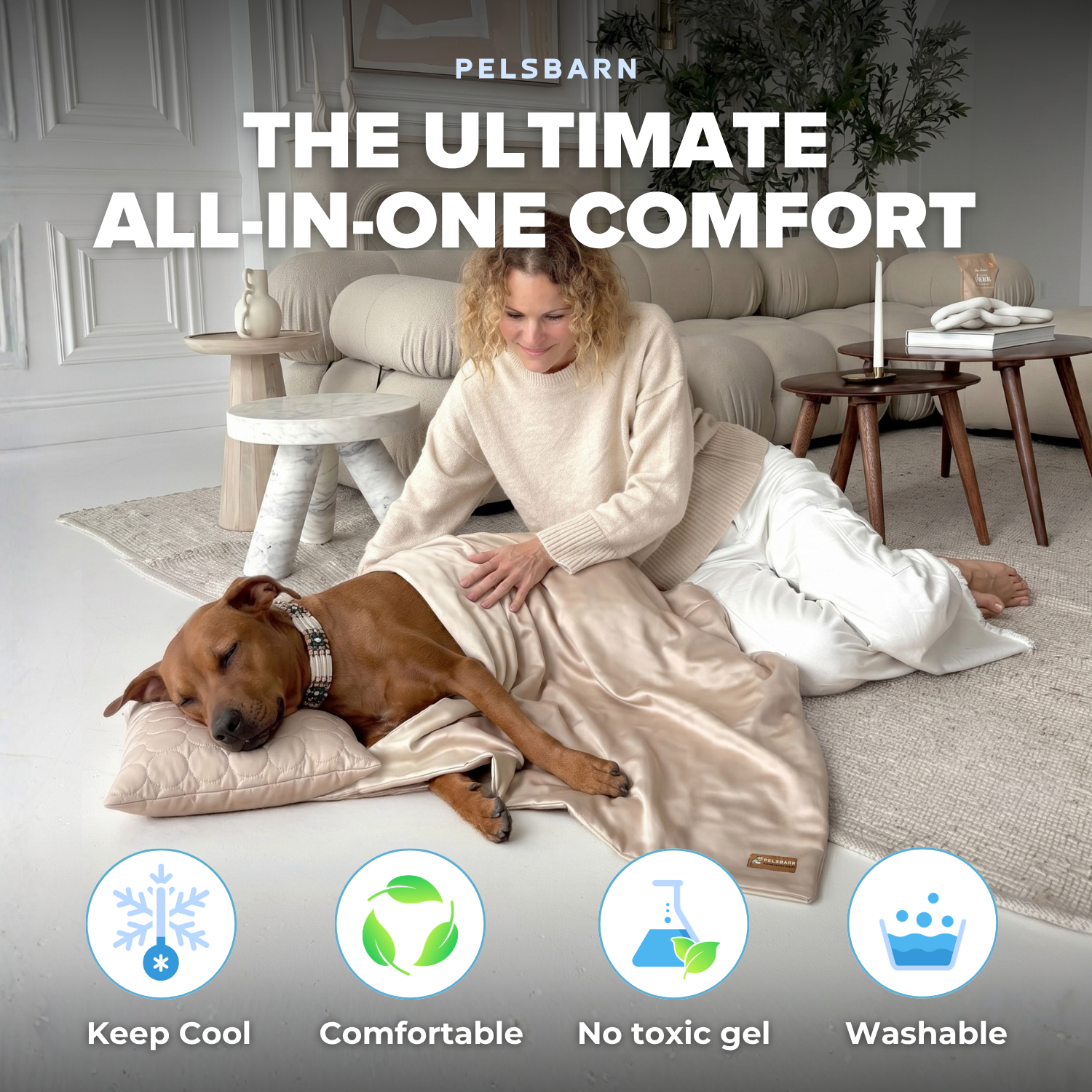 Cooling Sheet + Cooling Pillow