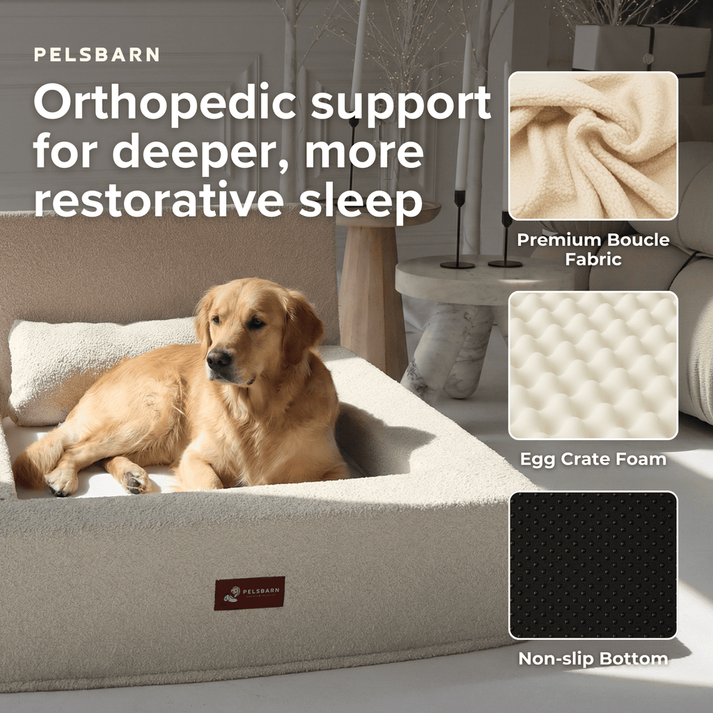 REAL orthopedic bed for dogs (including mattress and pillow)