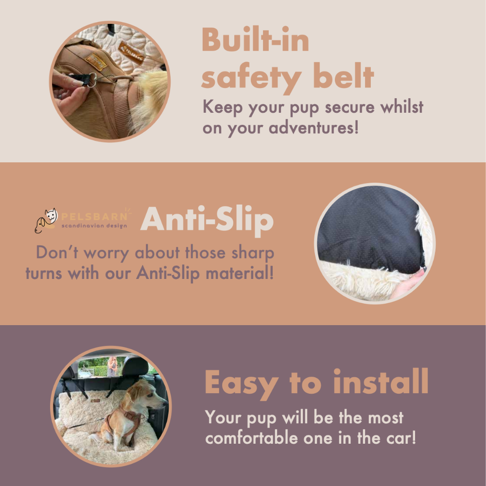 Pelsbarn Comfy Protecting Car Bed 2.0
